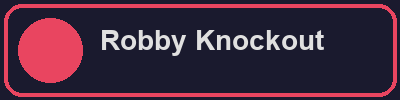 Robby: Knockout! logo